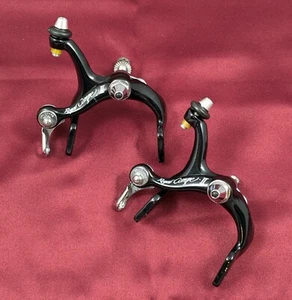 Royal Compe II 400 by Dia-Compe F&R Set Side-Pull Black Recessed NOS B63 - Picture 1 of 5