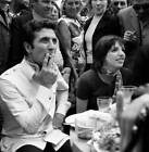 Gilbert Becaud and Liza Minnelli during the Cannes Film Festival i- Old Photo 1