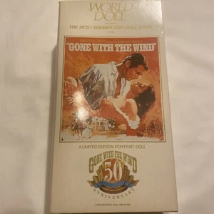 gone with the wind 50th anniversary limited edition portrait doll of Clark Gable - Bild 1 von 6