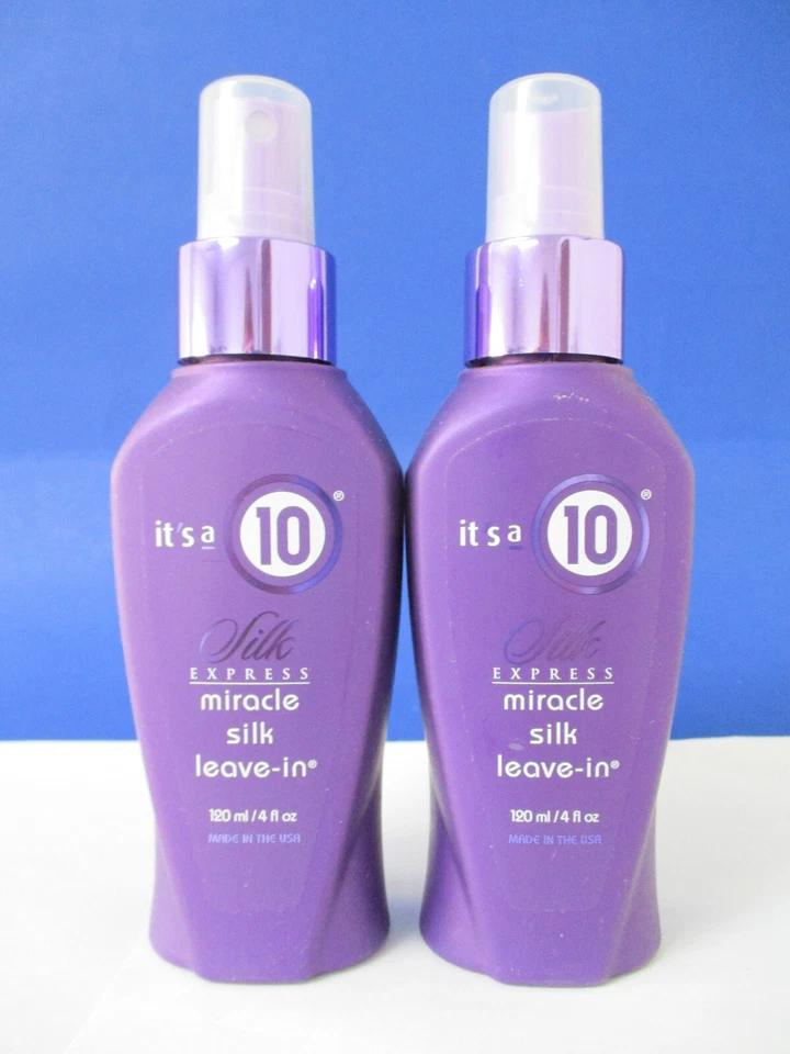 It's a 10 Silk Express Miracle Silk Leave in 4 oz (2 bottles) - Image 1 of 2