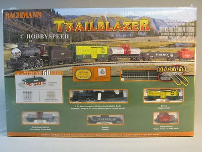 BACHMANN 24024 N SCALE TRAILBLAZER SET train steam engine freight gauge BAC24024 - Image 1 of 4