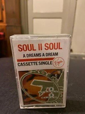 Soul II to Soul A Dreams A Dream cassette HTF Virgin Cassingle remixes 1990 XDR - Image 1 of 4