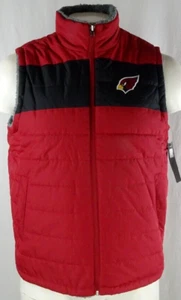 NWT Arizona Cardinals NFL G-III women's Reversible  PUFFER Vest RED 3X XXXL - Picture 1 of 4