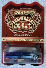 3rd Annual Collectors' Nationals 35th Anniversary Hot Wheels PURPLE PASSION 2of4