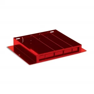 Weather Guard 615 Steel Divider Tray,Red - Picture 1 of 4