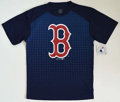 Boston Red Sox Genuine Merchandise Performance Tee Shirt Youth XS M L XL XXL New - Image 1 of 2