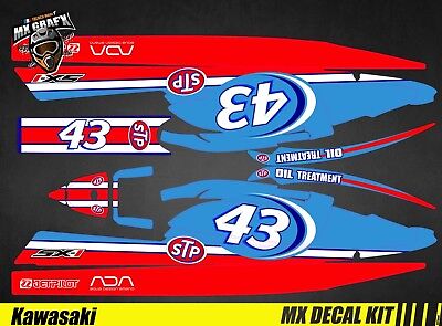 Kit Déco Pour / Decal Kit For Jet Ski Kawasaki 750 Sx Sxr Sxi - STP • 247.90€