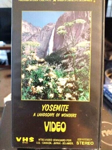 Yosemite National Park ~ A Landscape Of Wonders  on VHS - Bild 1 von 3