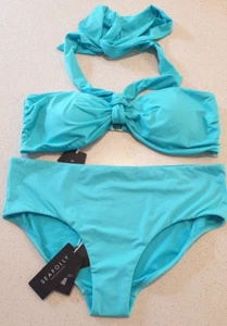 Conjunto de bikini Seafolly Collective Bandeau - Talla AU16 PRECIO DE VENTA SUGERIDO POR EL FABRICANTE $180 - Imagen 1 de 4