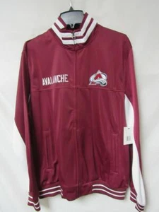 Colorado Avalanche Large Mens Track Jacket B1 676 - Picture 1 of 2