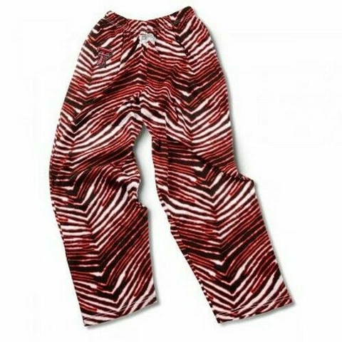 Texas Tech Red Raiders Zubaz Pants NWT Wreck Em NCAA Zebra NCAA Cover