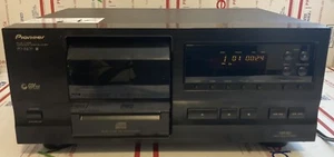 Reproductor de discos compactos cambiador de archivo de CD negro de 25 discos Pioneer PD-F407 - ¡PROBADO! - Imagen 1 de 9
