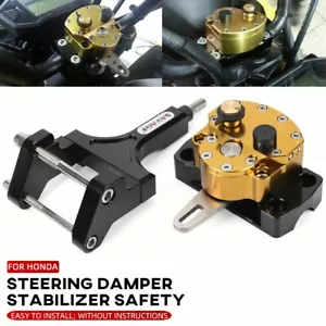 Steering Damper Stabilizer Reversed Safety For HONDA MSX 125 Grom/SF 2016-2020 - Foto 1 di 11