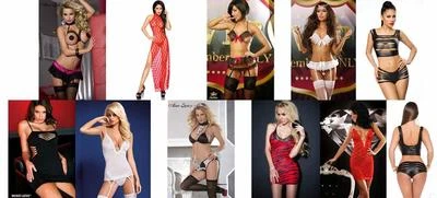 STOCK LOTTO 50 SET CORSETTO BABYDOLL CHEMISE INTIMO LINGERIE VARI PER RIVENDITA - Immagine 1 di 4