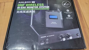 ✳️Duty Free✳️ANLEON S2 UHF Stereo Wireless Monitor In-ear System, 670-680Mhz🔥 - Picture 1 of 3