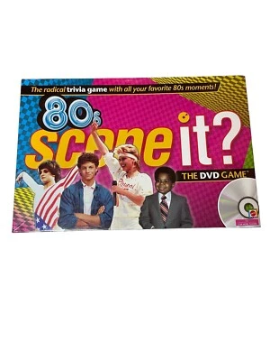 80's Scene It The DVD Trivia Game Mattel 2009 NEW SEALED - Image 1 of 4