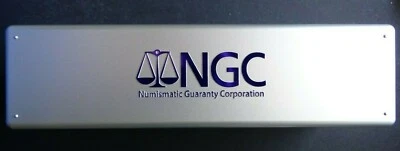 NGC Silver Plastic Storage Box Container Holds 20 Certified Graded Coin Slabs - Image 1 of 4