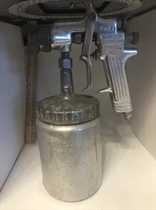 Vintage Binks Model 62 Spray Gun With Canister (B11) - Picture 1 of 9