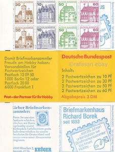 Deutschland 1980 MiNr. MH23a oZ komplette Broschüre postfrisch sehr guter Zustand - Bild 1 von 1