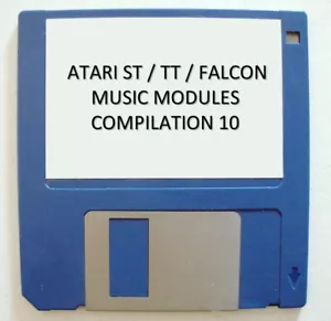 ATARI STE/ TT / FALCON Music Modules Compilation n°10 Soundtrack Protracker .MOD - Photo 1/2