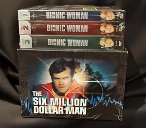 The Six Million Dollar Man (2010 Time Life Set) & Bionic Woman: Complete Series - Picture 1 of 8