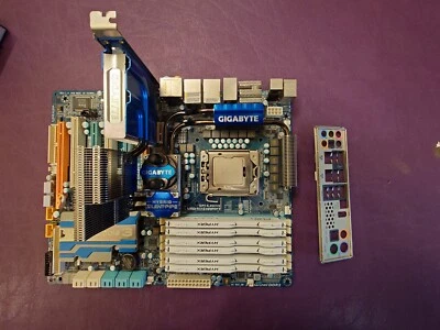 Gigabyte GA-EX58-EXTREME LGA1366 + Intel i7-975 + 24gb Triple channel DDR3 - Bild 1 von 4