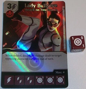 Foil LADY BULLSEYE: ATTACCO SU DUE FRONTI 20 Dadi Masters - Foto 1 di 1