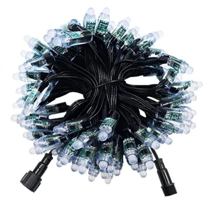 1000pcs 12mm 12V WS2811 LED Pixel Christmas String Light Waterproof Dream Color - Image 1 of 4