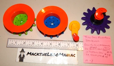Shockwave Marble Mania Part # 22 38 78 Windmill Corkscrew Gear Crank Parts Only - Image 1 of 4