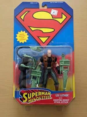 Vintage 1995 Superman Man of Steel - Lex Luthor - Sealed New MOC - Image 1 of 4