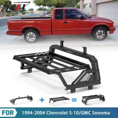 Barra deportiva enrollable ajustable barra de plataforma para GMC Sonoma 1994-2004 Foto 1 de 4