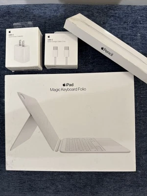 Apple MQDP3LL/A- A2695 Magic Keyboard Folio for iPad (A16)10th Generation & More - Image 1 of 3