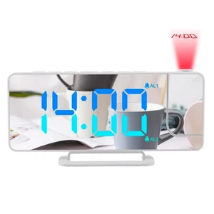Despertador de Proyección para Dormitorios, Reloj Despertador Digital LED de 7.3 Pulgadas con 2829 - Imagen 1 de 10