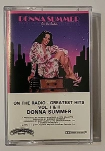 Donna Summer On The Radio Greatest Hits Vol. I & II  Cassette - Picture 1 of 4