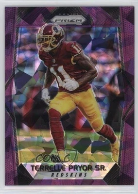 2017 Panini Prizm Purple Crystals Prizm /75 Terrelle Pryor Sr #21 - Image 1 of 2