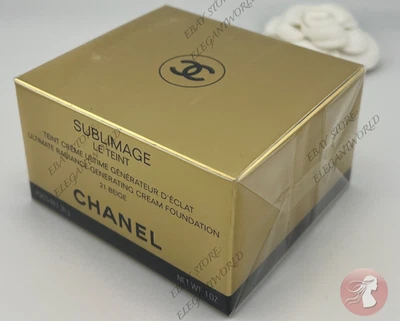 CHANEL SUBLIMAGE LE TEINT Ultimate Radiance-Generating Cream Foundation 21 Beige - Image 1 of 3