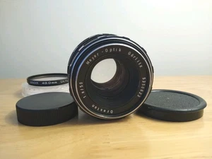 Vintage Meyer-Optik-Gorlitz Oreston 50mm F/1.8 Lens With 1A Filter - M42 Mount - Picture 1 of 8
