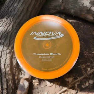 Innova Champion Wraith - 174g Used Patent # Orange - Slight Dome - Picture 1 of 5