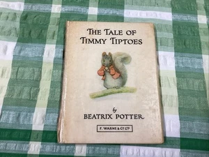 The Tale Of Timmy Tiptoes Beatrix Potter Hardcover - F Warne & Co Number 12 - Picture 1 of 6