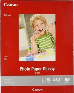 CanonInk Glossy Photo Paper 8.5 X 11 100 Sheets (1433C004) - Picture 1 of 3