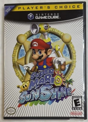 Super Mario Sunshine (Nintendo GameCube, 2002) Player's Choice CIB Foto 1 de 4