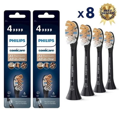 Philips HX9094 Sonicare A3 Premium All-in-One Ersatzbürste Weiß/Schwarz DE