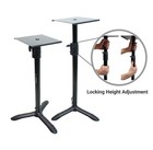Harmony Audio HA-BKSPKS Home Studio Monitor Stands Bookshelf Speaker Stand Pair