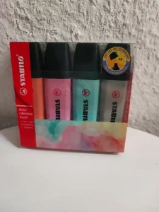Stabilo / STABILO Marker Textmarker Highlighter 4 Stück OVP - Bild 1 von 1