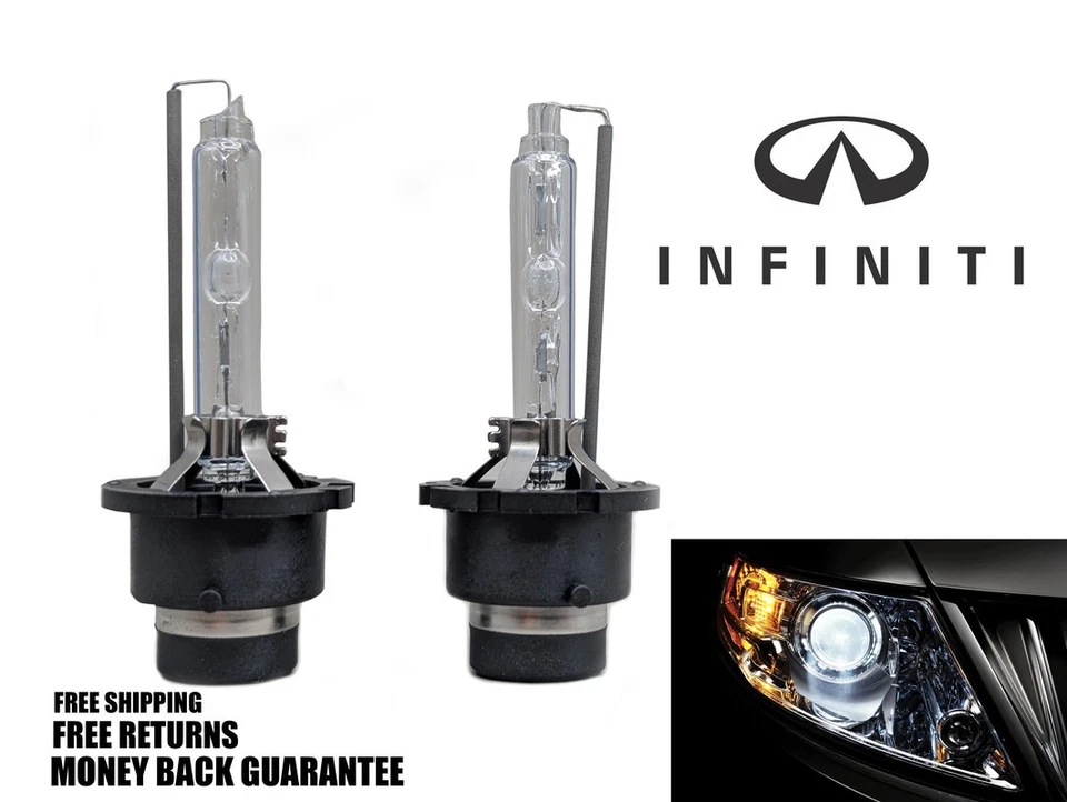 Juego de 2 bombillas de faros de xenón HID para INFINITI M45 2003-2004 de haz bajo OEM Foto 1 de 1