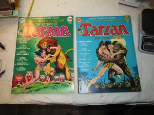 LOT Limited Collector's Ed C-22 & C-29 Return of Tarzan DC Treasury Joe Kubert - Picture 1 of 11