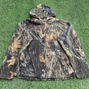 Woolrich Herren Medium Camouflage Zip Langarm Fleece Hoodie Jacke Real Tree - Bild 1 von 18