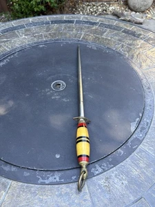 Vintage Antik Pfeil F.Dick 14" Rund Wetzstahl - Bild 1 von 9