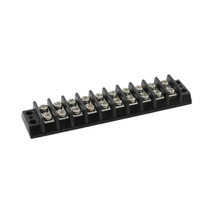 GRAINGER APPROVED 6ZEH4 Terminal Strip,20 A,22 AWG,12 AWG 6ZEH4 - Picture 1 of 1