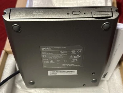 Dell DVD Burner D/Bay External CD/DVD+RW Combo PD01S for Latitude D400 D410 - Image 1 of 4